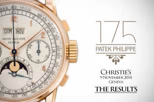 RESULTS: PATEK PHILIPPE 175 